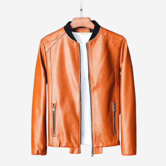 Premium leather jacket for men - Clem